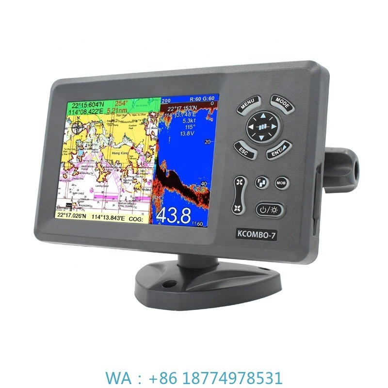 Fishing Depth Finder - 보트용 디퍼 피쉬 마린 K콤보-7 7인치