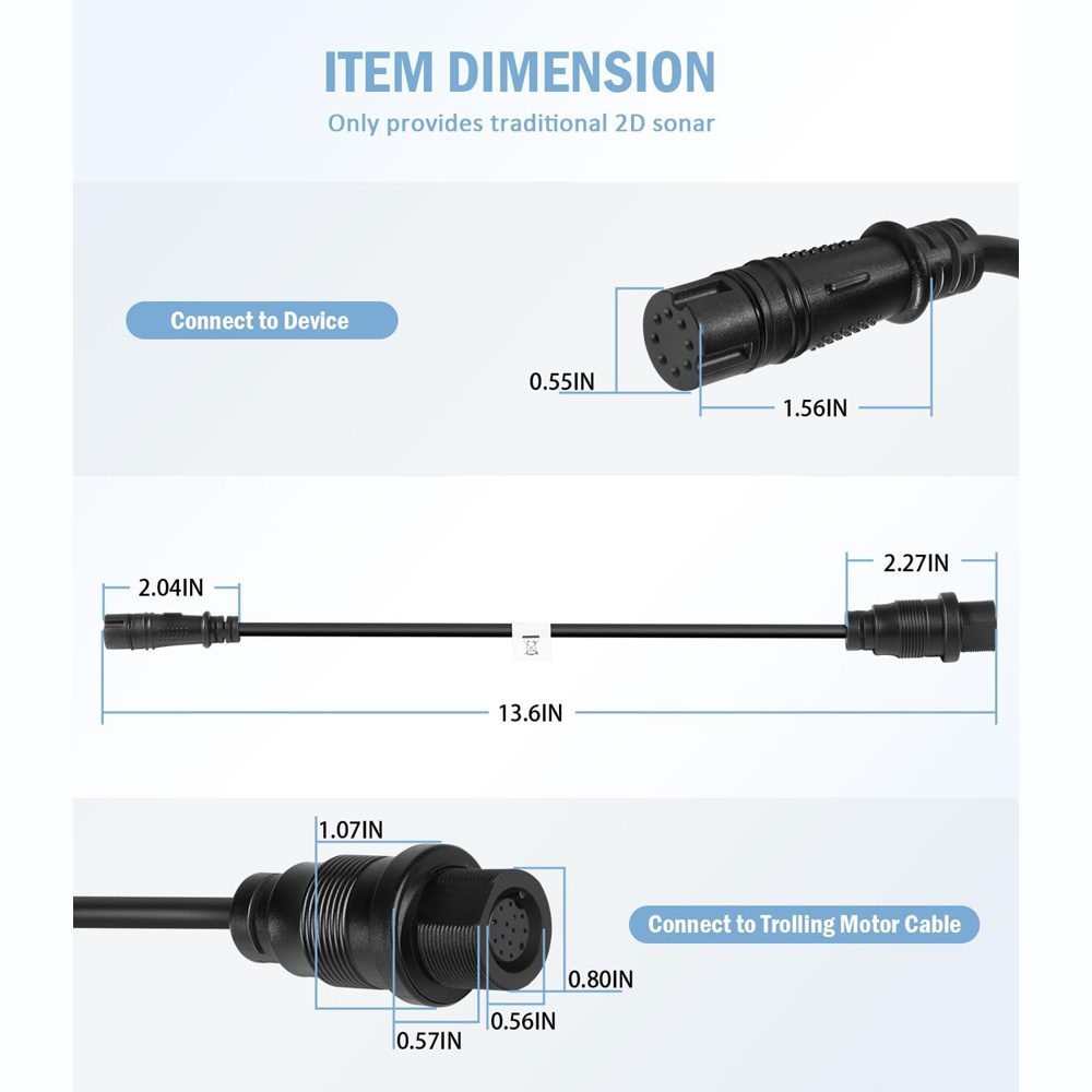 1852078 MKR-DSC-15DSC 변환 어댑터 케 - Fish Finder Cable 리뷰 및 가격